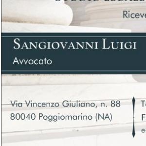 Avvocato Luigi Sangiovanni a Poggiomarino